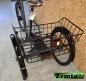 Preview: Elektro Dreirad Noke, 24, Nabenmotor, 50 NM / 417 WH, Faltbar, Antracied