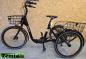 Preview: Elektro Dreirad Zocket Basic, 24, Mittelmotor, 80 NM / 540 WH, Faltbar, schwarz