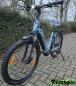 Preview: Testsieger, Damen E-Bike Kemoway City K5, 110NM, 720WH, old-blau, richtig Power und Qualität!