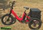 Preview: Elektro Dreirad Zemto-Mover T1, 720 WH, rot Sondermodel