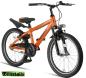 Preview: MTB Jungen Fahrrad Nevada 22 Zoll, Neon Orange