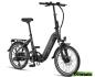 Preview: Faltrad Elektrofahrrad Legend Intube 7 Gang, 460 WH, schwarz