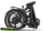 Preview: Faltrad Elektrofahrrad Legend Intube 7 Gang, 460 WH, schwarz