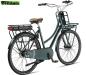 Preview: Damen Elektrofahrrad Troja, Hydr. Scheiben, 7 Gang, Bremsen, 53 cm, Dunkel-grün