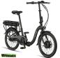 Preview: Altec Klapprad Elektrofahrrad 6 Gang 20 Zoll 468 WH schwarz