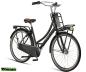 Preview: Hollandrad Retro Damen 28 Zoll Transportfahrrad 53 cm schwarz-matt 3 Gang