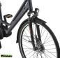 Preview: Damen E-Bike 49 cm, Altec Delta Mittelmotor, 28 Zoll, 7 Gang, 518 WH, matt Smoke grau