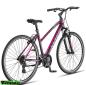 Preview: Damen Trekking Sport Bike Legarda 24 Gang 49 cm Purpel-Pink