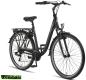 Preview: Damen Citybike Verona 7 Gang 52 cm schwarz matt