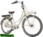 Preview: Damen Elektrofahrrad 53 cm, Daily Dutch Prestige Mittelmotor Bafang, Creme