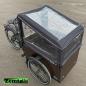 Preview: Elektro Transportfahrrad / Bakfiets Vogue Jorney 7 Gang Schwarz-Braun