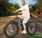 Preview: Elektrofahrrad Fatbike Pionver Z-P50,  26 Zoll, 250W Motor, 7 Gang,  Hyd. Bremsen, schwarz