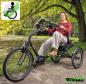 Preview: Elektro Dreirad Cortes mit 7 Gang-Nabenschaltung, Gehandikapt-Gerecht, Sessel-Fahrrad