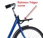 Preview: Sehr starkes Hollandrad 26/28 Zoll "Burgers", Leihfahrrad, Firmenfahrrad blau