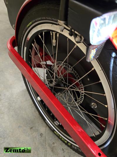Bakfiets Elektro Rikscha Bafang, individuell konfigurierbar