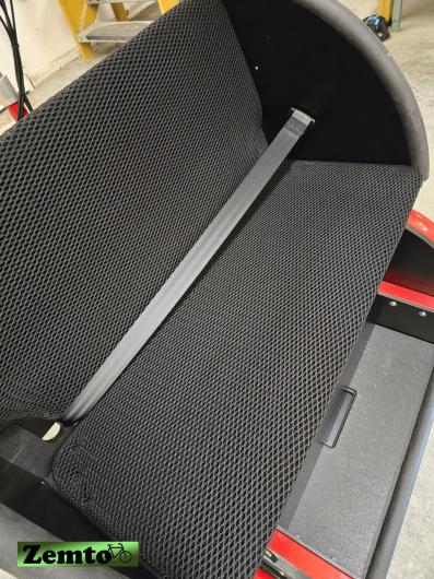 Bakfiets Elektro Rikscha Shimano System, individuell konfigurierbar