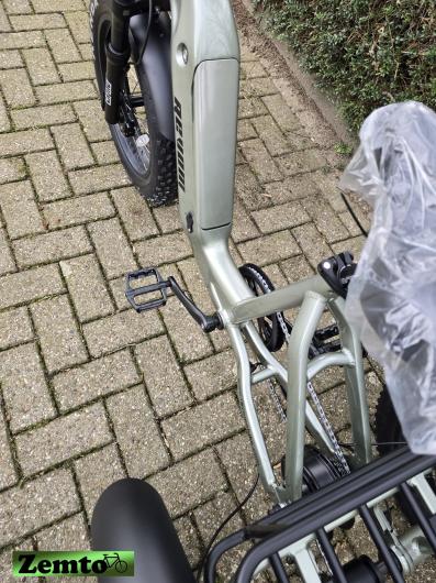 Elektro Dreirad Zemto-Revom Trike T2, 720 WH, Nabenmotor, dicke Reifen