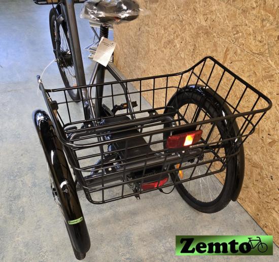 Elektro Dreirad Noke, 24, Nabenmotor, 50 NM / 417 WH, Faltbar, Antracied