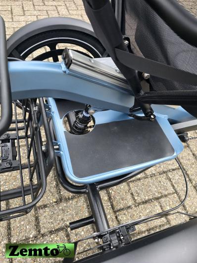 NEU: Elektro Dreirad Zemto-UM-CHILL , 672 WH, 80 NM - Mittelmotor, Weinrot