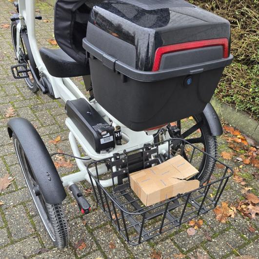 Preview: NEU: Elektro Dreirad Zemto-UM-CHILL , 672 WH, 120 NM - Mittelmotor, Creme