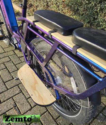 MEGA ANGEBOT: E-Bike Zemto-Multi C2, Mittelmotor, Vielseitig nutzbar , mit 2 Akkus blau