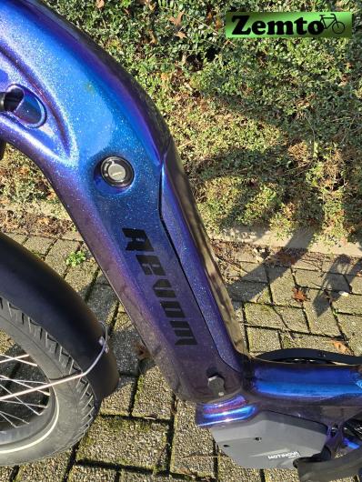 MEGA ANGEBOT: E-Bike Zemto-Multi C2, Mittelmotor, Vielseitig nutzbar , mit 2 Akkus blau