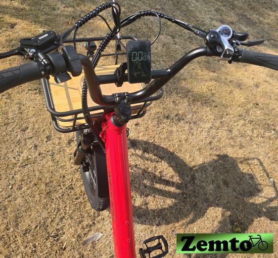 Preview: Elektro Dreirad Zemto-Mover T1, 720 WH, rot Sondermodel