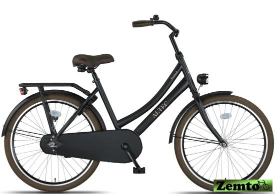 Preview: Altec Mädchenrad Roma schwarz-matt 24 Zoll