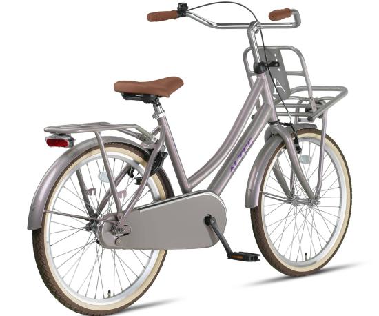 Preview: Altec Urban Mädchenrad Transportfahrrad Sandfarbig 24 Zoll