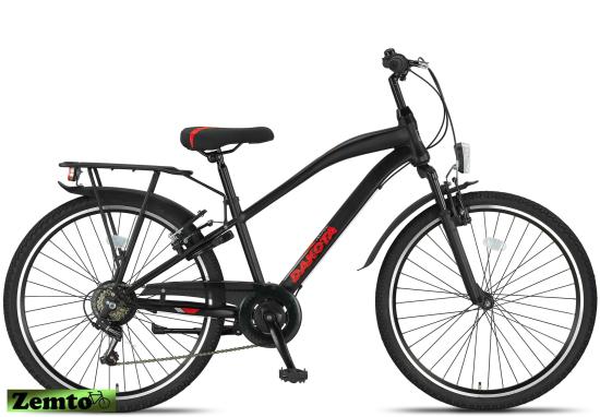 Jungen Fahrrad Dakota 26 Zoll, 7 Gang  schwarz-rot