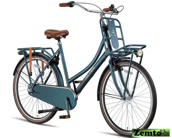 Preview: Altec Dutch 28 Zoll Transportfahrrad 3 Gang 57 cm Olive grün
