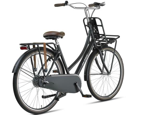 Preview: Altec Love 28 Zoll Transportfahrrad 53 cm matt schwarz 3 Gang