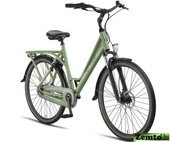 Preview: Altec Omega 28 Zoll Damenfahrrad 7 Gang 50 cm Matt Groen