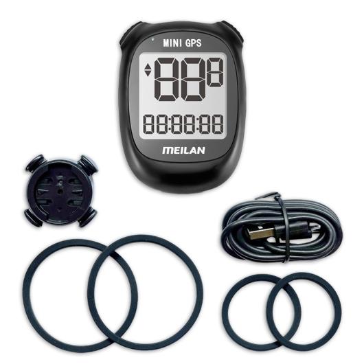 Fahrrad Tacho mit GPS, kleiner Computer USB