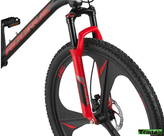 MTB Mountainbike 27,5 Zoll, Accrue  mit Scheibenbremsen schwarz-Rot