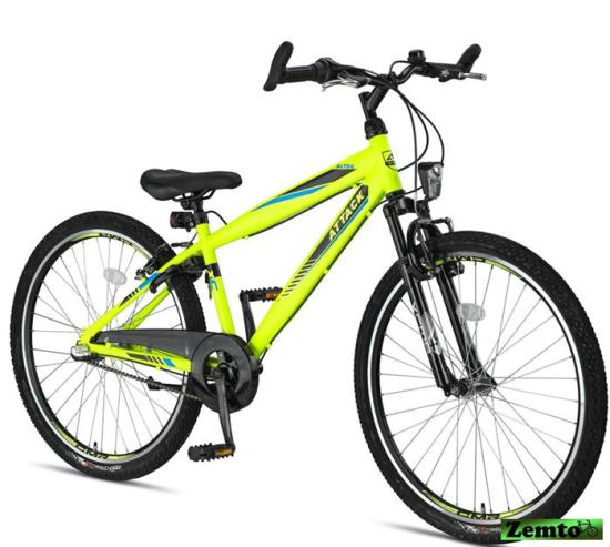 Jungen Fahrrad Attack 26 Zoll 3 Gang Lemon gelb/grün
