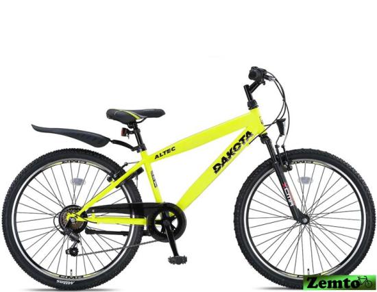 Jungen Fahrrad Dakota 26 Zoll, 7 Gang  Neon Lime