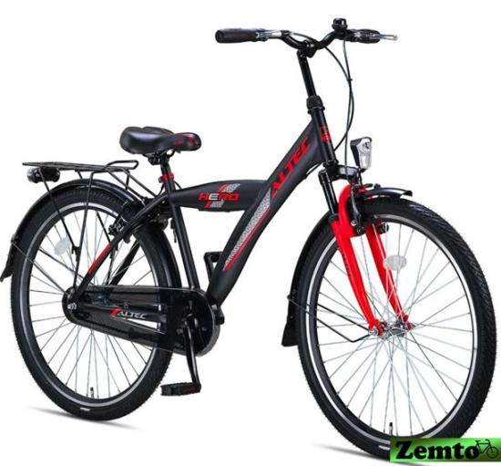 Jungenrad Hero schwarz-rot 26 Zoll