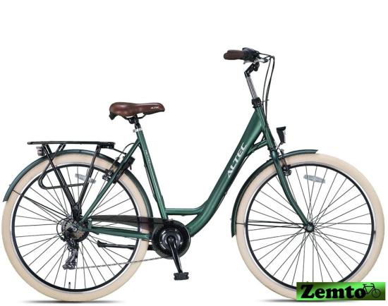 Altec Metro 28 Zoll Damenfahrrad 7 Gang 55 cm Army grün