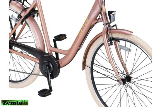 Altec Metro 28 Zoll Damenfahrrad 7 Gang 52 cm Lavendel