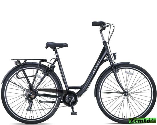 Altec Metro 28 Zoll Damenfahrrad 7 Gang 55 cm Schwarz