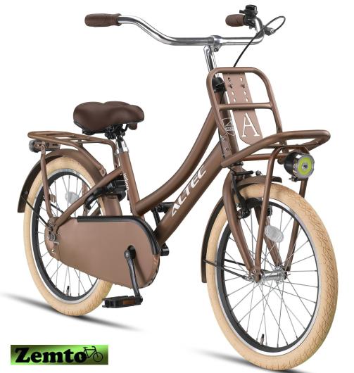 Altec Urban Mädchenrad Transportfahrrad Lavendel 20 Zoll