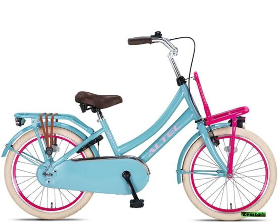 Altec Urban Mädchenrad Transportfahrrad 20 Zoll Mint-Rink