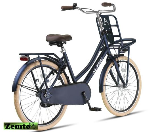 Mädchenrad 24 Zoll Altec Dutch 3 Gang Jeans blau matt