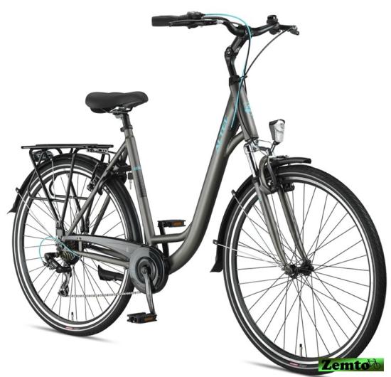 Damen Citybike Altec Verona 7 Gang 55 cm grau