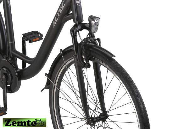Preview: Damen Citybike Verona 7 Gang 52 cm schwarz matt