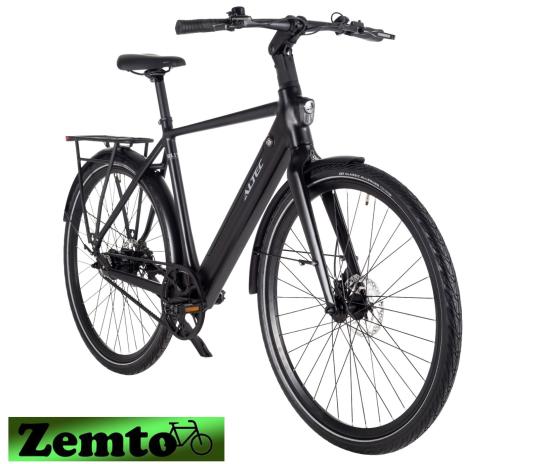 Preview: Herren Elektrofahrrad Blitz, Riemenantrieb, Hydr. Bremsen, 7 Gang, schwarz