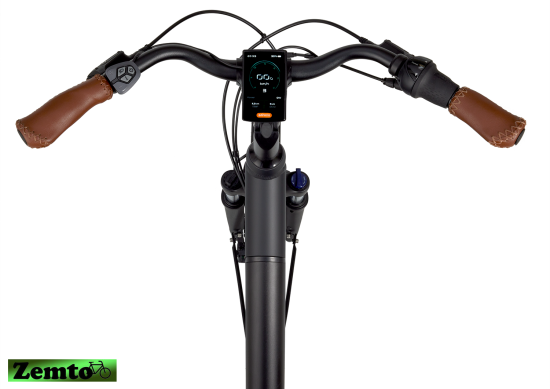 Preview: Damen Elektrofahrrad, 47 cm, Novel, Shimano Mittelmotor, schwarz