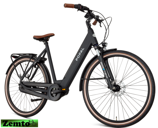 Preview: Damen Elektrofahrrad, 47 cm, Novel, Shimano Mittelmotor, schwarz