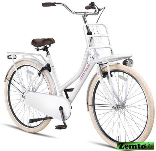 Preview: Altec Urban Crown Damen Hollandrad 28 Zoll weiß 53 cm